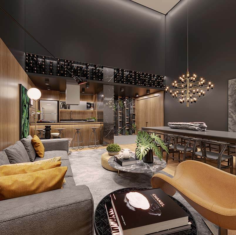 Lounge Gourmet - Saint Antoni Residence