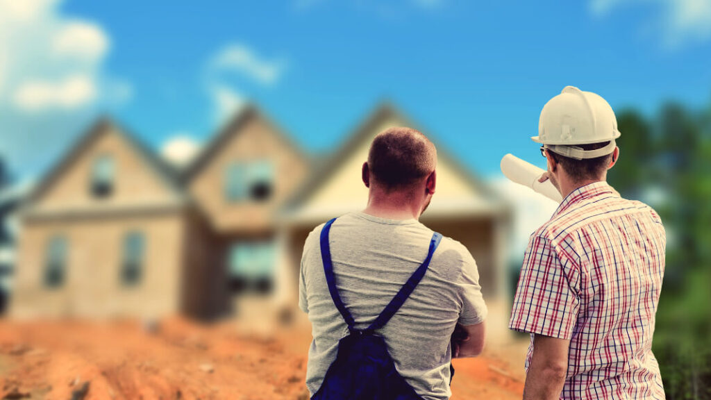 Arquitetos gerenciam as obras
