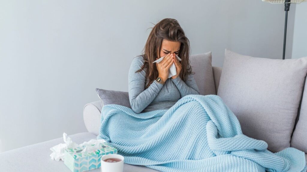 Crise alérgica em decorrência do frio