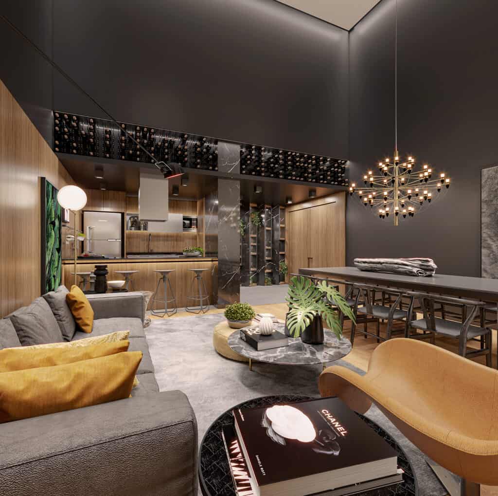 Lounge Gourmet - Saint Antoni Residence - Imagem: Incorposul