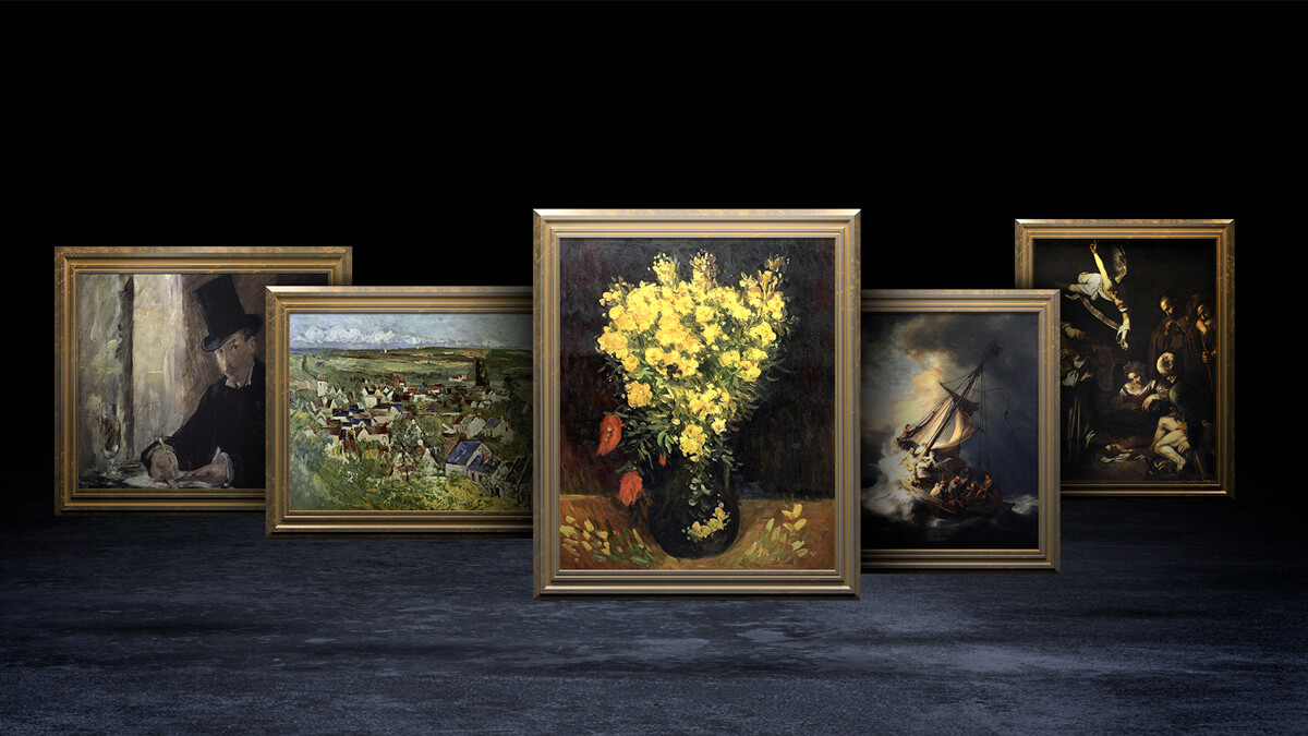 Obras de arte na decoração