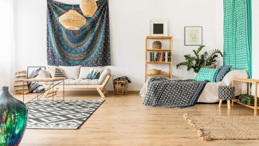 Decoração oriental.