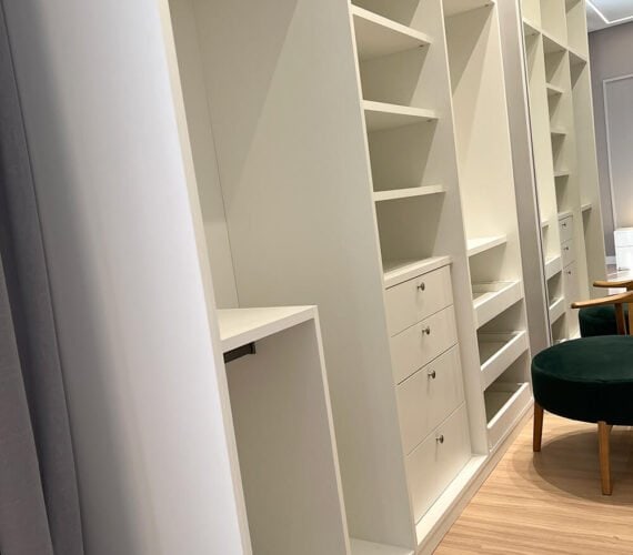 Closet - Apartamento Decorado em Joinville - 704 - Monte Saint-Michel Residence