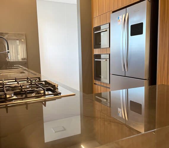 Cozinha - Apartamento Decorado em Joinville - 704 - Monte Saint-Michel Residence