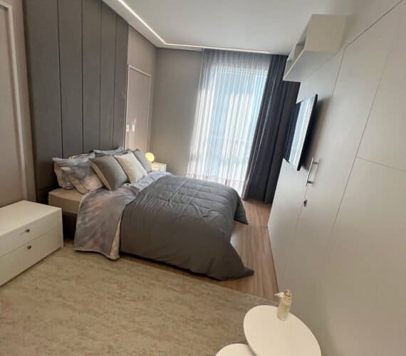 Suíte - Apartamento Decorado em Joinville - 704 - Monte Saint-Michel Residence