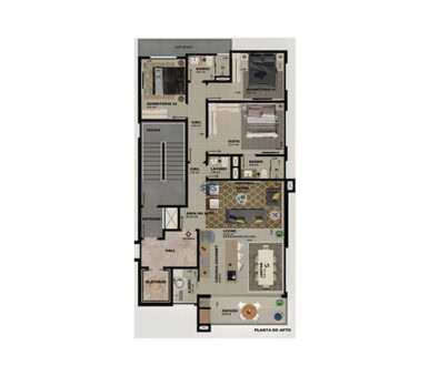 Planta - Residencial Bella Vita