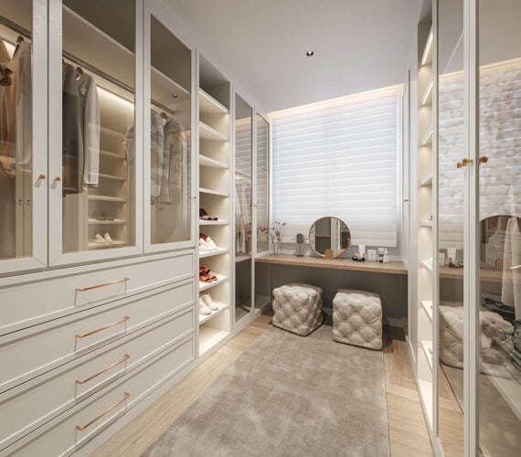 Closet - Duplex - Pantai Brava House