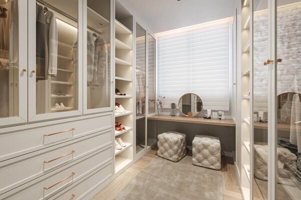 Closet - Duplex - Pantai Brava House