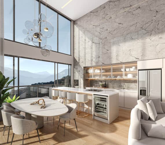 Cozinha - Duplex - Pantai Brava House