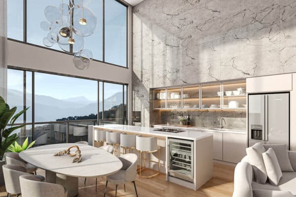 Cozinha - Duplex - Pantai Brava House